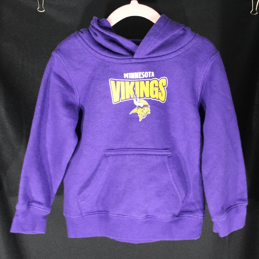 NFL Team Apparel Minnesota Vikings Hoodie - Youth Size 3T